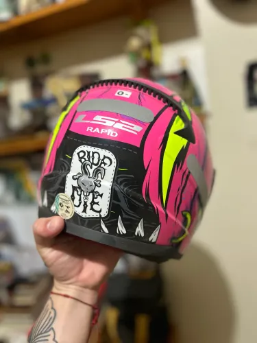 CAPACETE LS2 RAPID (Pouquíssimo usado, sem marcas)