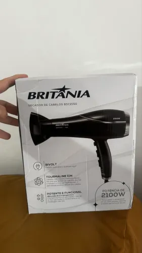 Secador de Cabelos Britânia Bivolt 2100W Bivolt (NOVO)