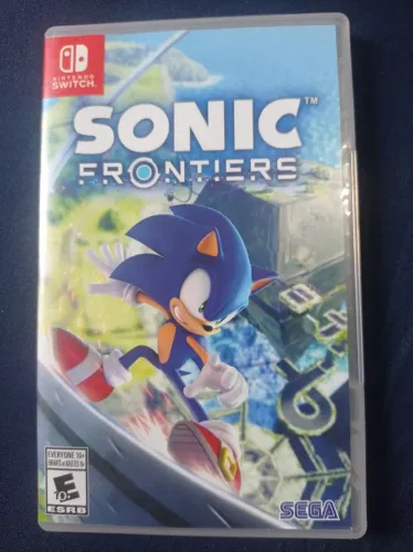 Jogo Sonic frontiers para Nintendo switch semi novo 