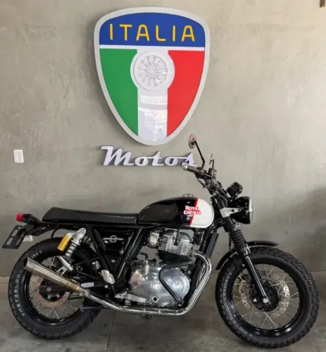 ROYAL ENFIELD INTERCEPTOR 650 2025 ZERA BX KM IMPECAVEL FINANCIAMOS 