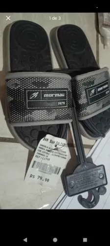 Chinelo Mormaii menino número 28 novo