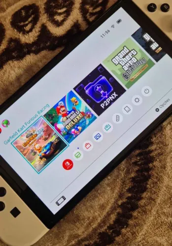 Nintendo SWITCH OLED DESBLOQUEADO 128GB