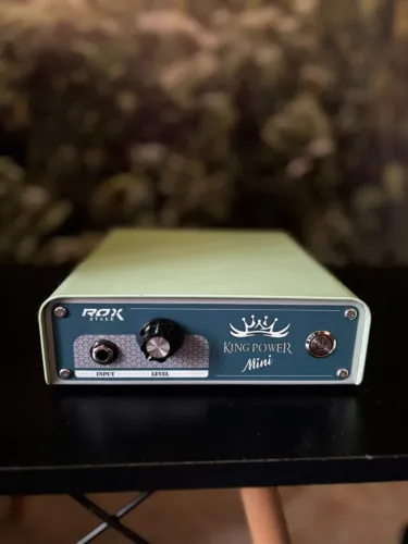 Rox Stage King Mini Power Amp Potencia Class D Ligar Pedaleira e Caixas Passivas Preamp