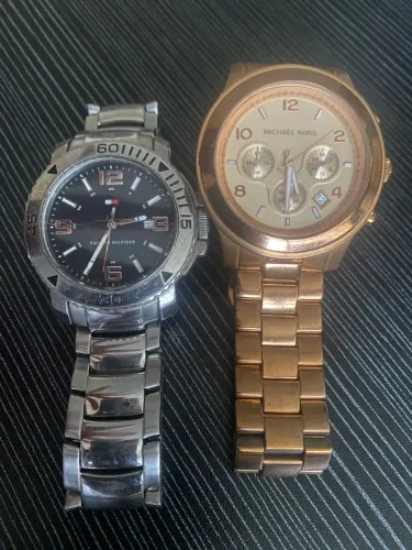 2 Relógios Michael Kors + Tommy Hilfiger - R$ 400 os dois