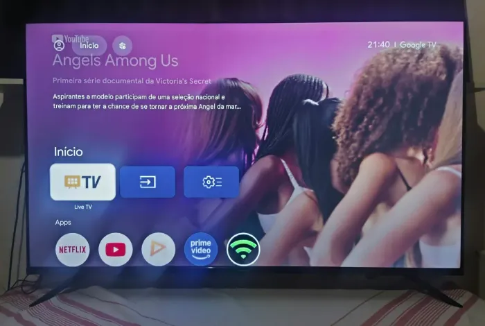 Smart Tv Philips 50" Polegadas Google Tv