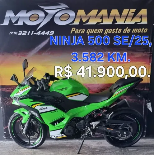 NINJA 500 SE/25..3.582 KM.