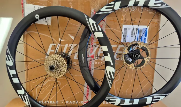 Roda speed carbono Elite wheels 