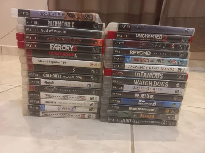 Lote jogos ps3