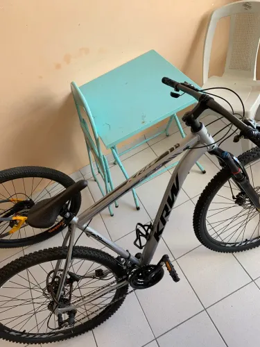 Bicicleta aro 29 KRW Alumínio prata