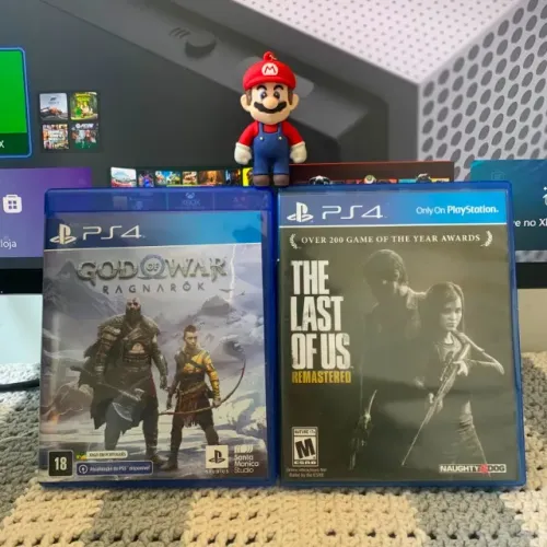 JOGOS PS4 | GOD OF WAR RAGNARÖK + THE LAST OF US