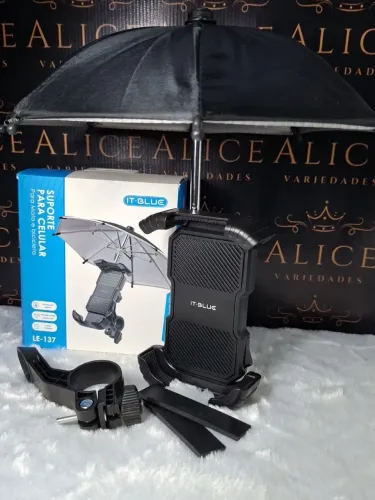Suporte para moto,  bicicleta com proteção 