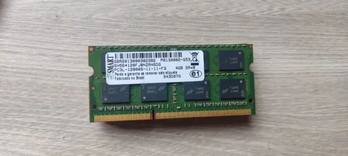 Memoria ram ddr3 notebook 4gb