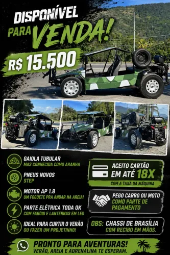 Volkswagen Buggy 1.6 8V Gasolina 2P Manual 1979