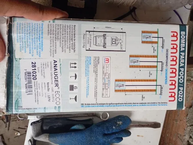 Bomba sapo ,para poço