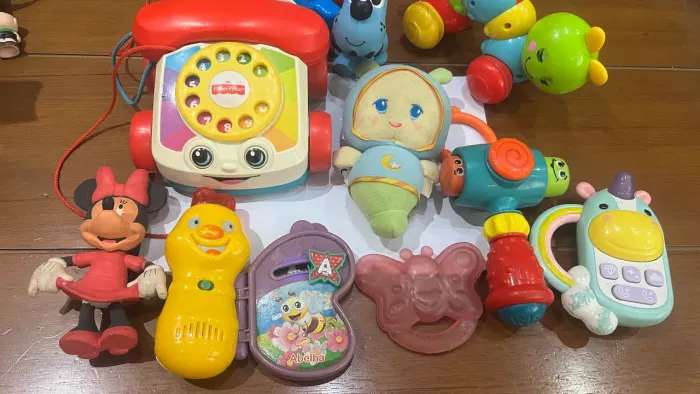 Lote brinquedo bebê