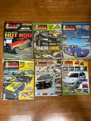 Coleção de revista auto power 2002
