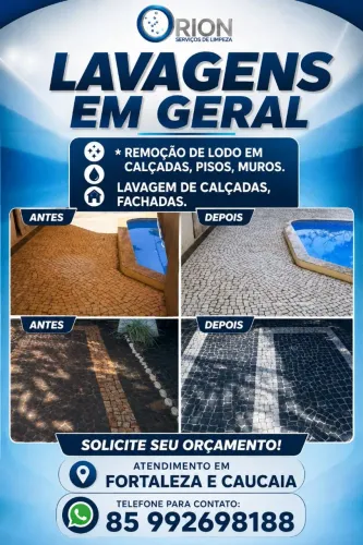 Serviço de lavagem