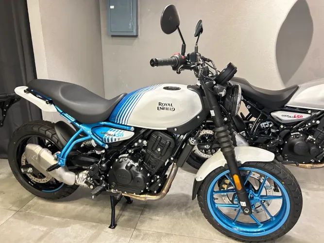Guerrilla 450 Brava Blue 0 km - EMPLACAMENTO GRÁTIS