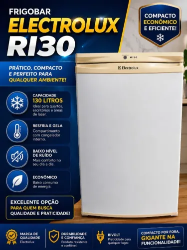 FRIGOBAR ELECTROLUX 135 LITROS R 130