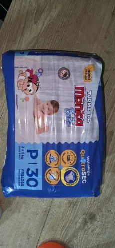 Fraldas Descartáveis Turma da monica - Tamanho P