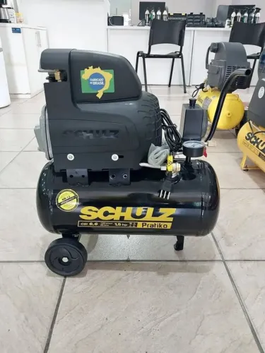 Compressor de Ar 20L Schulz Pratik 120psi - (Novo)