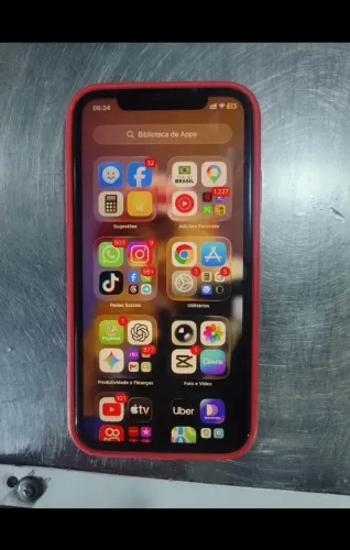 Vendo ou troco iPhone 11 256gb semi novo 