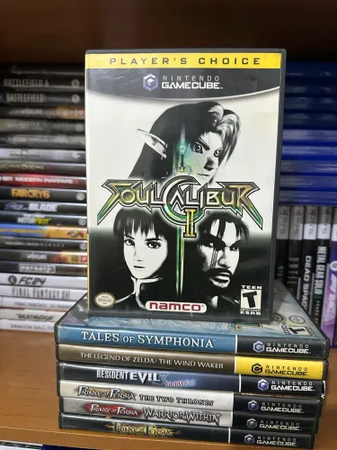Soul calibur 2 original game cube 