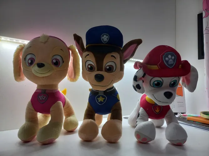 Pelúcias da Patrulha Canina