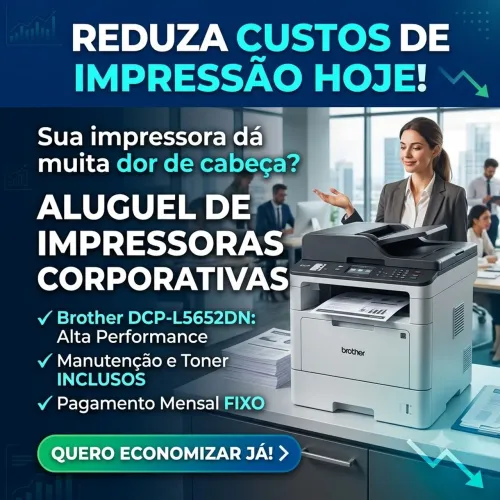Impressora Brother Laser (Aluguel)