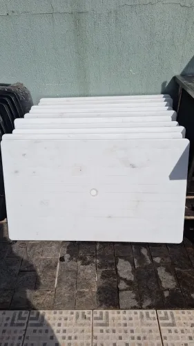 Mesa de plastico 1,20 branca