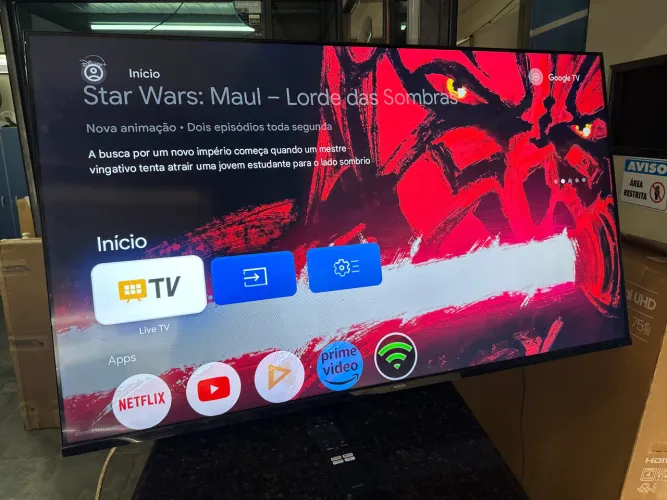 Smart tv 50 polegadas Philips nova 