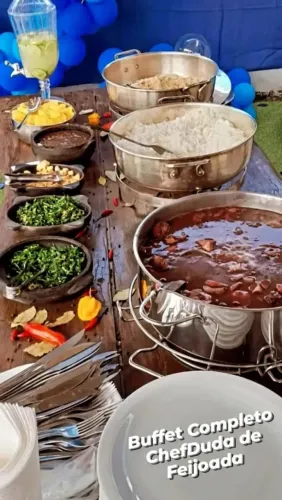 Buffet Completo ChefDuda de Feijoada 