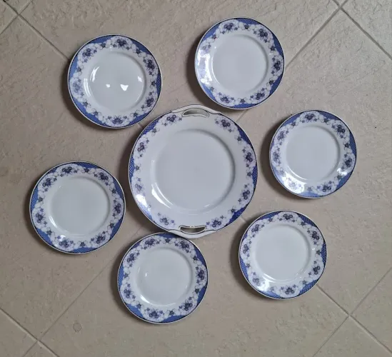 CONJUNTO DE BOLO DA MARCA "KOENIGSZELT" GERMANY