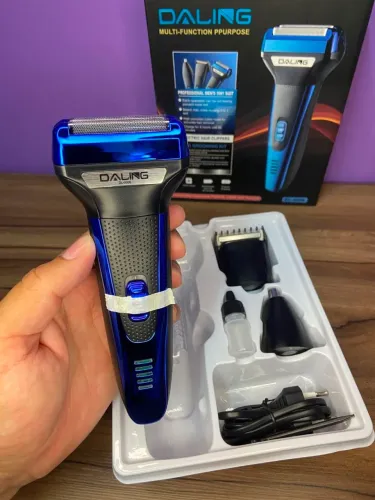 KIT APARADOR 3 EM 1 RECARREGÁVEL DALING DL-9006