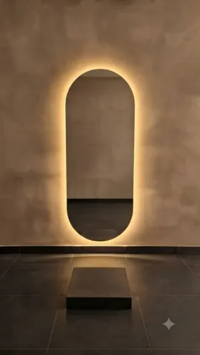Espelho com led 