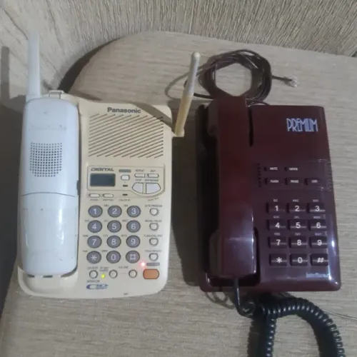 2 Telefones Vintage - Leia a descrição