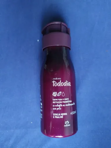 [LANÇAMENTO] Creme Natura Tododia Cereja Negra e Praliné 400ml