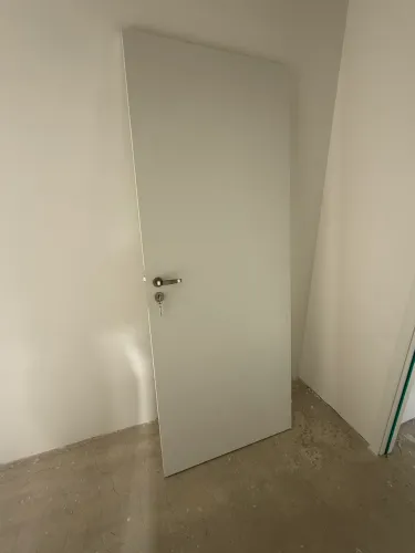 Porta Branca madeira 82cm