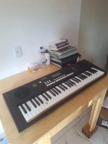 Teclado Arranjador Roland E-x10 novo (vai acompanhado com a capa do teclado).