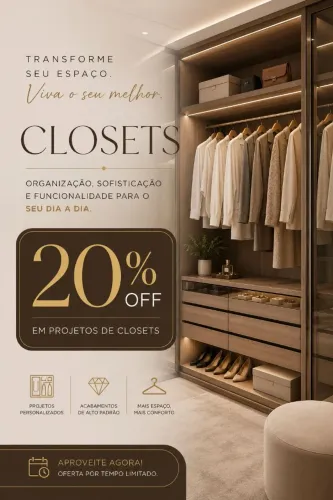 Armário closet 