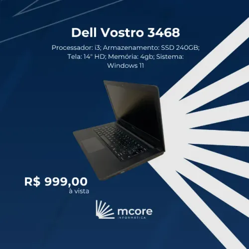 Dell Vostro 3468 i3