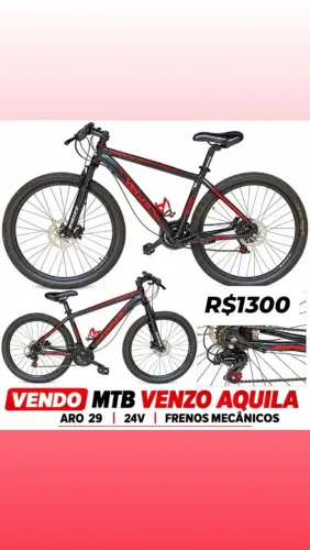 Vendo Bicicleta VENZO AQUILA aro 29