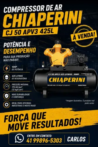 COMPRESSOR INDUSTRIAL CHIAPERINI 