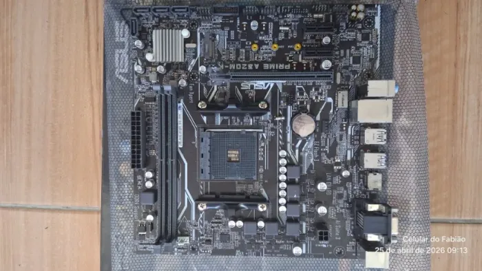 Placa Mae Asus Prime A320M-K/BR DDR4 Socket AM4 Chipset AMD A320
