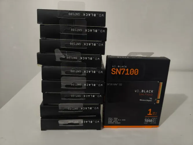 (Novo Lacrado) SSD MVME 1TB WD Black SN7100 PS5 ou PC