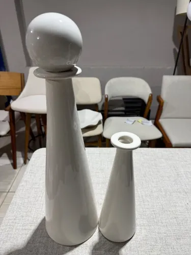 Par de vasos grande (1 sem tampa)