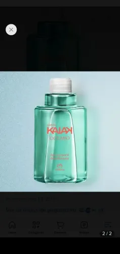 Refil Natura Kaiak Oceano Feminino 100ml