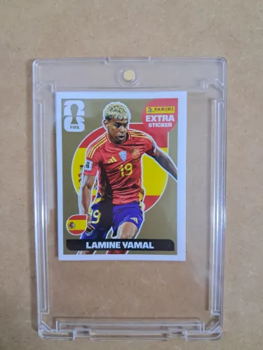 Figurinha Yamal ouro Legend