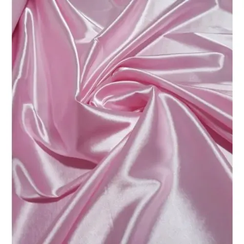 Tecido Cetim Charmousse Liso - Rosa Bebe,10 mts x 1,50 de largura