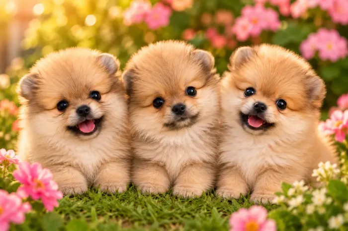 Lulu da pomerania Spitz alemão